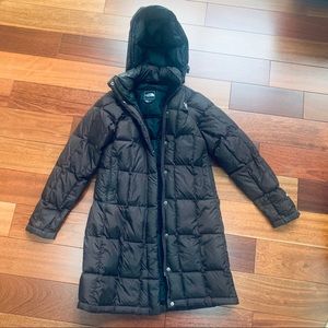 The North Face Woman Coat 600- dark brown- Small